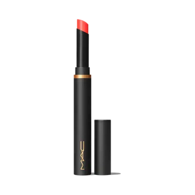 Mac Powder Kiss Velvet Blur Slim Stick Lipstick In Hot Paprika