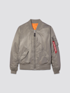 Alpha Industries Ma-1 Bomber Jacket W In Gunmetal