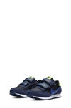 Nike Kids' Md Valiant Sneaker In Black/ Blue/ Navy/ Volt