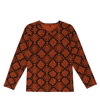 Mini Rodini Snake-print Jersey Long-sleeved Top In Brown