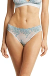 Wacoal Embrace Lace Bikini Underwear 64391 In Micro Chip/ Tourmaline