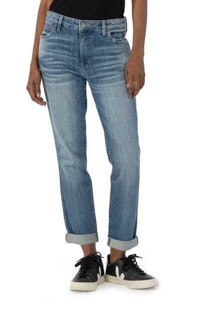 Kut From The Kloth Catherine Fab Ab High Waist Boyfriend Jeans In Multi