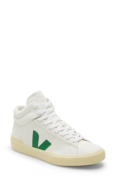 Veja Minotaur High Top Sneaker In White