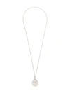 ANN DEMEULEMEESTER BIRD & DISK PENDANT NECKLACE,1701043303000511833306