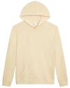 Onia Garment Dye French Terry Pullover Hoodie In Yellow