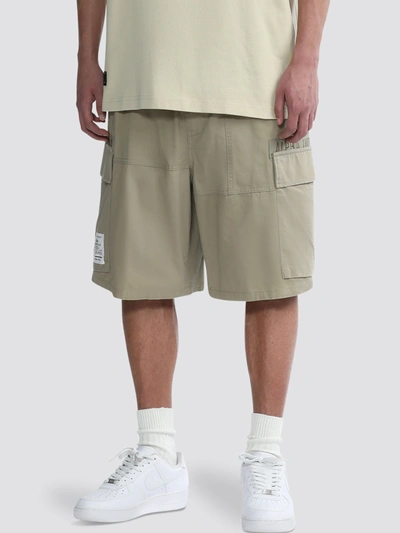 Alpha Industries Unfrm Patchwork Army Short In Green