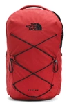 The North Face Jester Water Repellent Backpack In Tnf Red/ Tnf Black