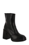 Mia Odie Platform Bootie In Black