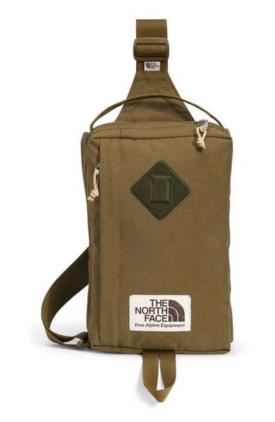 The North Face Berkeley Field Bag In Military Olive/ Antelope Tan
