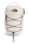 The North Face Borealis Water Repellent Mini Backpack In Gardenia White/ Tnf Black