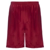 PJ HARLOW Adam Satin Boxer With Faux Fly in Red