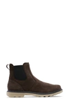 Sorel Men's Carson Waterproof Pull On Chelsea Boots In Blackened