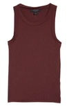 Allsaints Rina Tank Top In Vineyard Purple