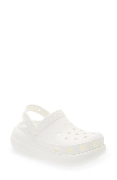 Crocs Classic Crush Clog In White