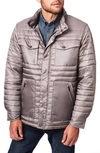Bernardo Pathfinder Lightweight Quilted Water Resistant Jacket In Tornado