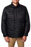 Bernardo Pathfinder Lightweight Quilted Water Resistant Jacket In Black