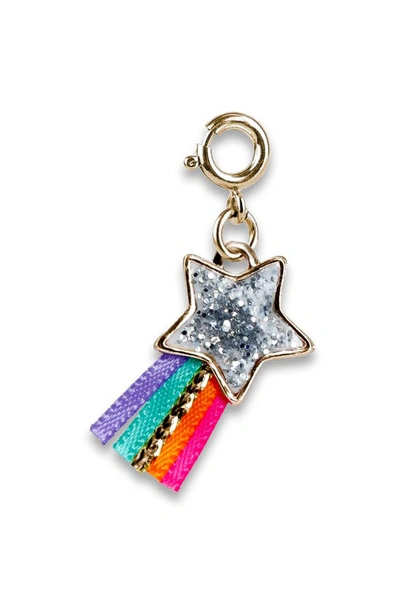 Charm It Kids' Glitter Shooting Star Charm In Rainbow