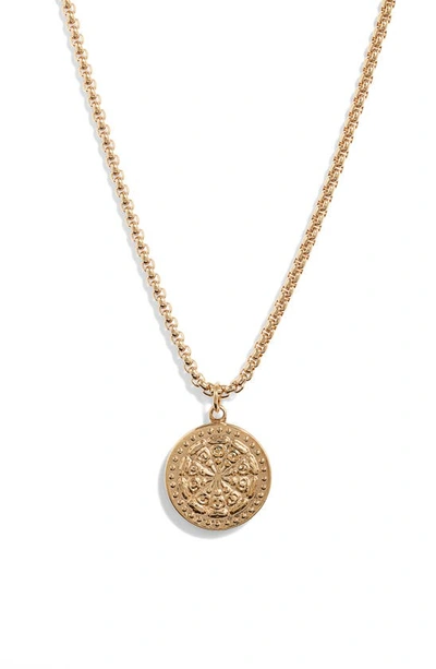 Set & Stones Solana Pendant Necklace In Gold