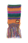Marni Multicolor Brushed Mohair Scarf In Multicolor