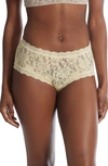 Hanky Panky Signature Lace Boyshorts In Shortcake Yellow