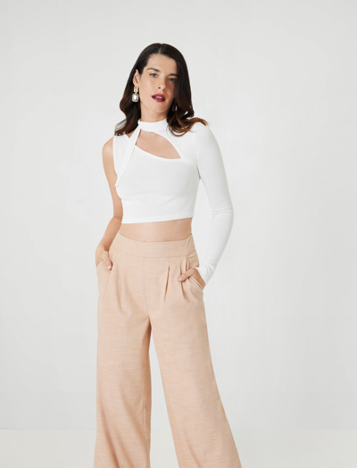 Bcbgmaxazria asymmetrical top sale
