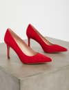 Bcbgeneration Holli Pointed Toe Pump In Lipstick Suede