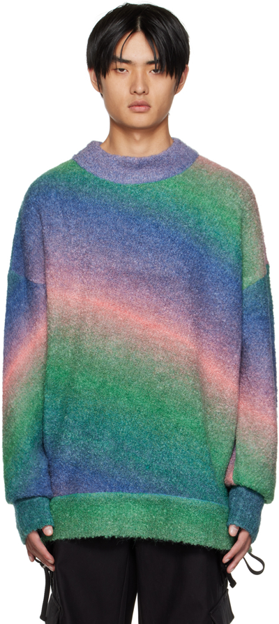 A. A. Spectrum Multicolor Raylee Sweater In Rainbow