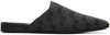 Balenciaga Pointed Toe Mules With Low Heel In 1510 Grey/black