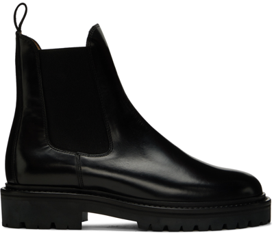 Isabel Marant Black Castay Chelsea Boots In 01bk Black