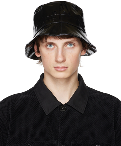 Stutterheim Black Beckholmen Opal Bucket Hat