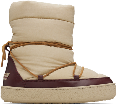 Isabel Marant Beige Zenora Boots In 90be Beige