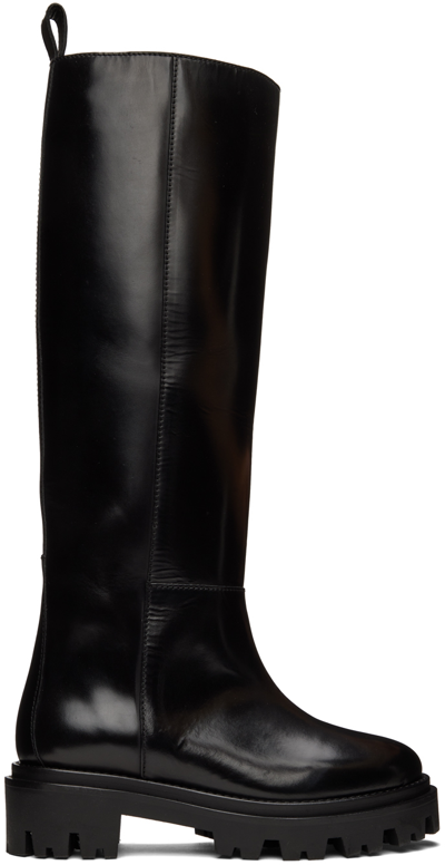 Isabel Marant Black Cener Boots In 01bk Black