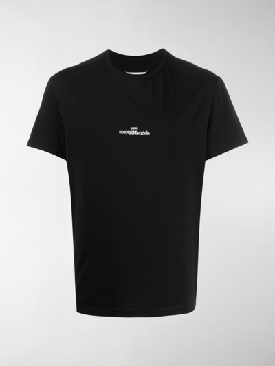 MAISON MARGIELA T-SHIRT WITH EMBROIDERY