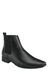 Calvin Klein Brayden Chelsea Boot In Black Lea