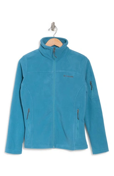 Columbia Cool Intervention Microfleece Jacket In Canyon Blue
