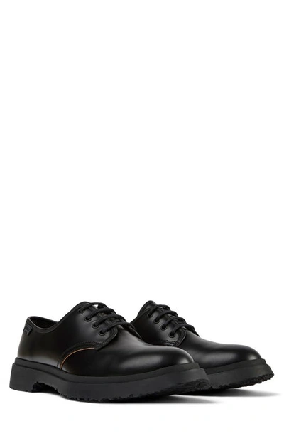 Camper Walden Plain Toe Derby In Black