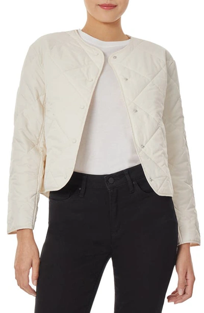 Jones New York Quilted Jacket In White