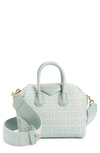 Givenchy Mini Antigona Sport Bag In Celadon