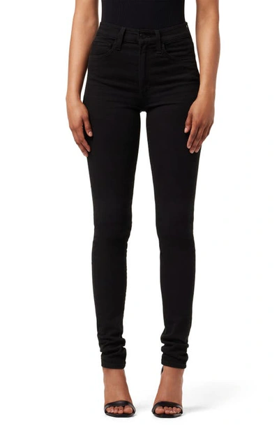 Joe's The Twiggy High Waist Skinny Jeans In Black