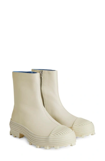 Camperlab Traktori Leather Boot In White