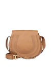 Chloé Women's Medium Marcie Leather Saddle Bag In Nut