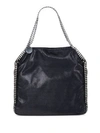 Stella Mccartney Falabella Two Chain Bag In Black