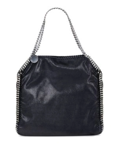Stella Mccartney Falabella Two Chain Bag In Black