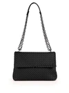 BOTTEGA VENETA Olimpia Medium Intrecciato Leather Shoulder Bag