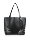 JIMMY CHOO Studded Leather Tote