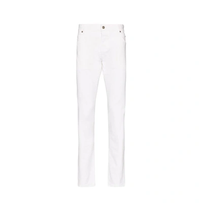 Balmain Skinny Jeans In White