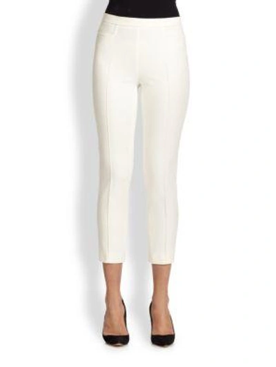 Akris Punto 1400 Techno Cotton Franca Pants In Cream