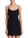 Commando Classic Mini Cami Slip In Black In Black