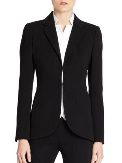 Akris Double-faced Jacket In Black