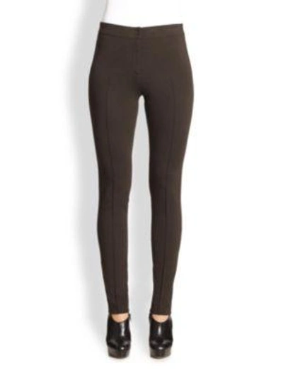 Akris Punto Elements Mara Leggings In Mocha